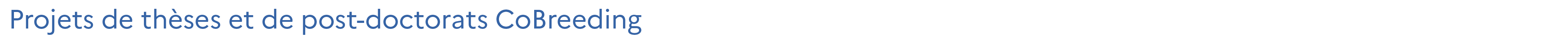 CoBreeding